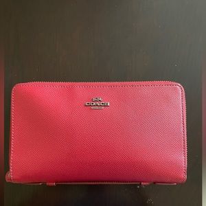 Red Coach wallet